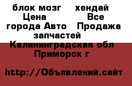 блок мозг hd хендай › Цена ­ 42 000 - Все города Авто » Продажа запчастей   . Калининградская обл.,Приморск г.